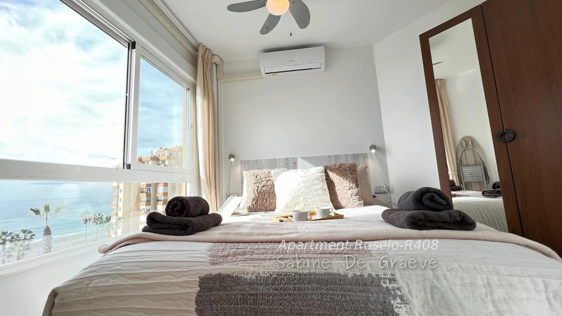 Apartamento De La Cama A La Playa ! Vista Panoramica Al Mar Ruselo R408 Solo Adulto Torrox 0*,  España