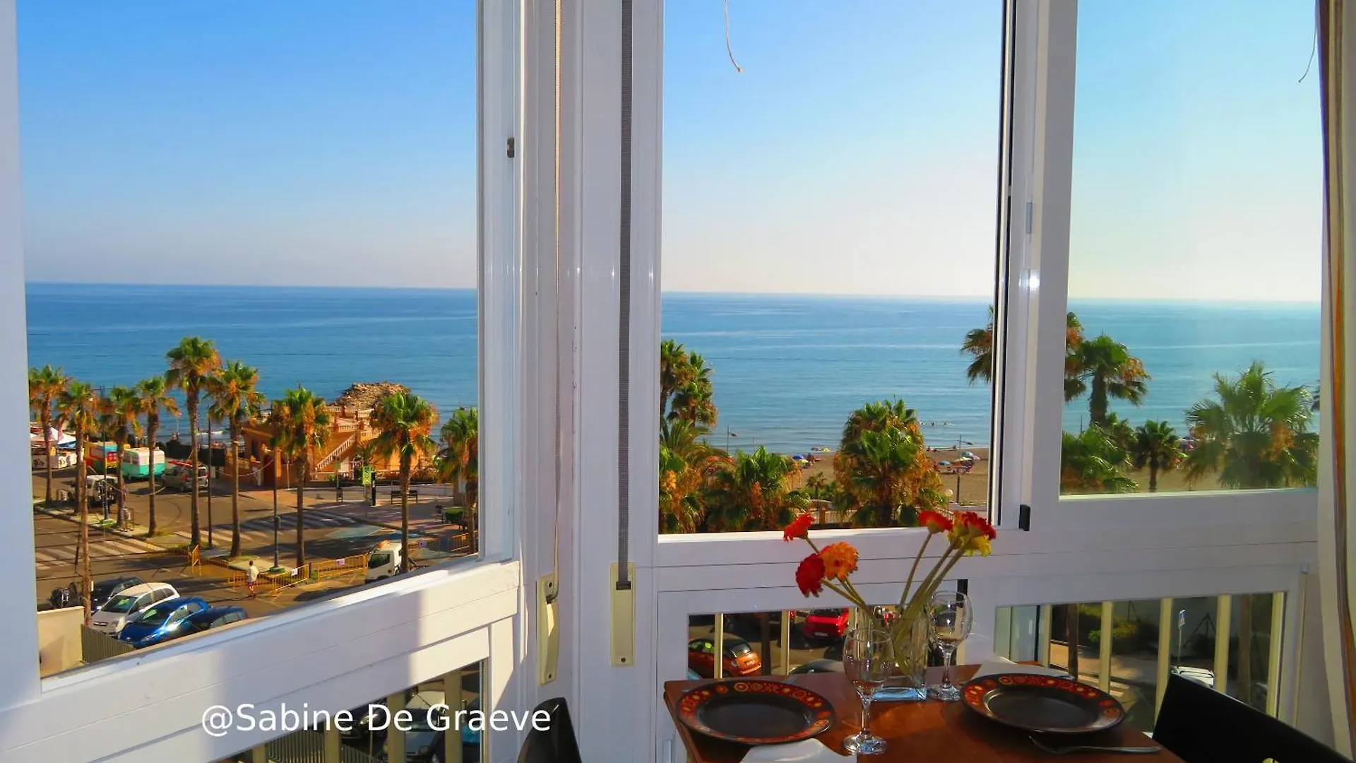 Apartamento De La Cama A La Playa ! Vista Panoramica Al Mar Ruselo R408 Solo Adulto Torrox