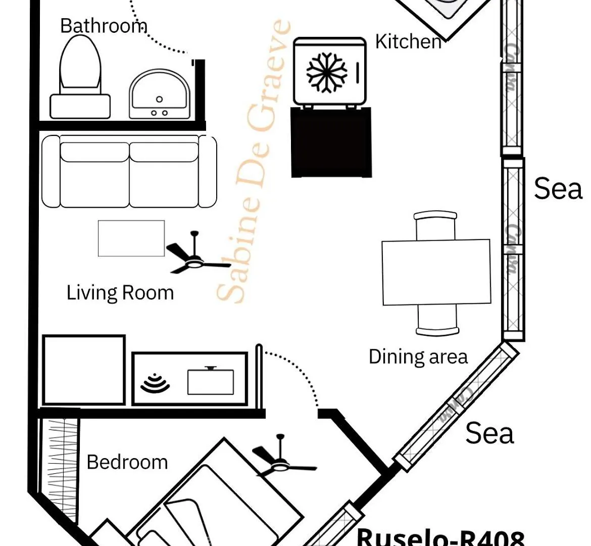 Apartamento De La Cama A La Playa ! Vista Panoramica Al Mar Ruselo R408 Solo Adulto Torrox 0*,